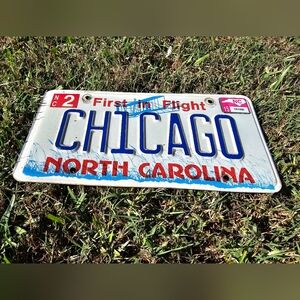 North Carolina Personalized "CH1CAGO" License Plate Expired February 201